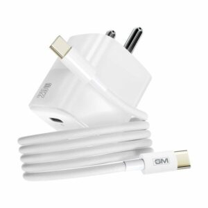 GM G+ 25W GaN Charger with 60W USB-C to USB-C Cable...