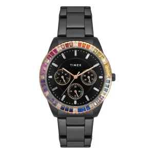 TIMEX E Class Women Quartz Dial Chronograph Stainless Steel Watch TWEL16804