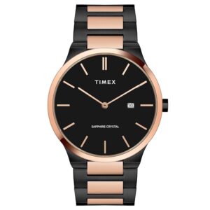 TIMEX Analog Watch for Men with Round Dial & Water Resistant Man's Wrist Watches
