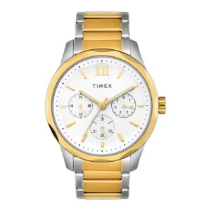 TIMEX Signio Men Quartz Dial Multi-Function Stainless Steel Watch