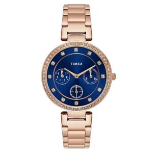 TIMEX Trendline Women Quartz Dial Multi-Function Stainless Steel Watch