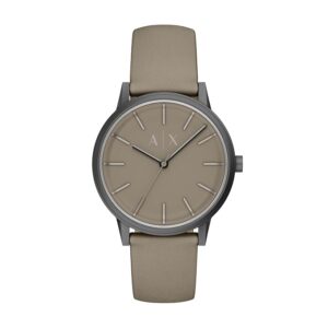 Armani Exchange Men Quartz Dial Analog Leather Watch