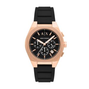 Armani Exchange Sync Men Quartz Black Dial...