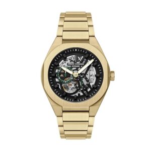 Armani Exchange Sync Men Automatic Black Dial...