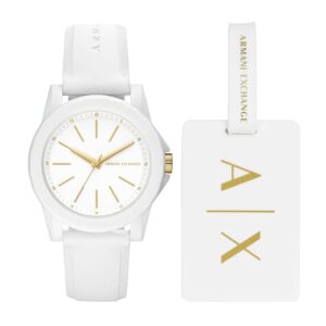 Armani Exchange Lady Banks Women Quartz White Dial...