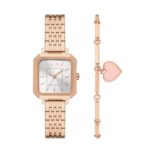 Armani Exchange Women Quartz Silver Dial Analog...
