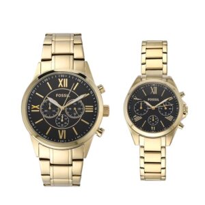Fossil Modern Courier Unisex Quartz Black Dial...