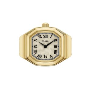 Fossil Harlow Watch Ring Women Quartz Cream Dial...