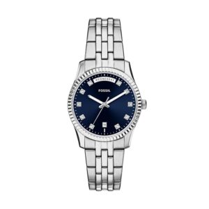 Fossil Scarlette Women Quartz Dial Analog Stainless...