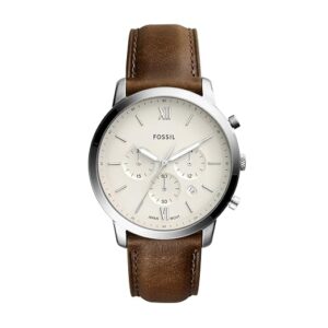 Fossil Neutra Men Quartz Silver Dial Chronograph...