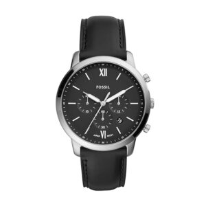 Fossil Neutra Men Quartz Dial Chronograph Leather...