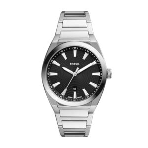 Fossil Everett Men Quartz Dial Analog Stainless...