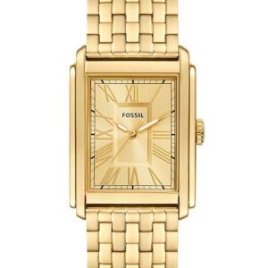 Fossil Carraway Men Quartz Dial Analog Stainless...