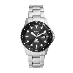 Fossil Fossil Blue Dive Men Quartz Black Dial...
