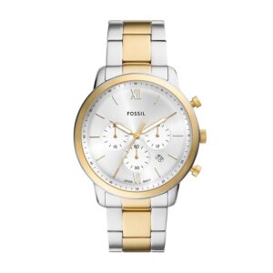 Fossil Neutra Men Quartz Silver Dial Chronograph...