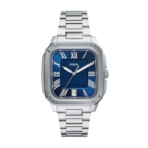 Fossil Crosby Men Quartz Dial Analog Stainless...