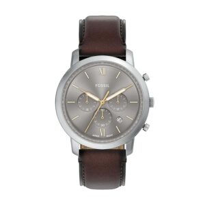 Fossil Neutra Men Quartz Grey Dial Chronograph...