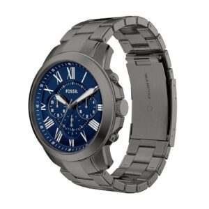 Fossil Grant Men Quartz Blue Dial Chronograph...