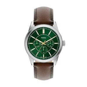 Fossil Pearson Men Quartz Green Dial Chronograph...