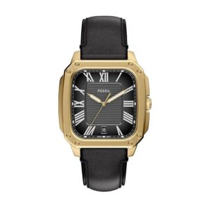 Fossil Crosby Men Quartz Dial Analog Leather Watch