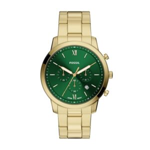 Fossil Neutra Men Quartz Green Dial Chronograph...