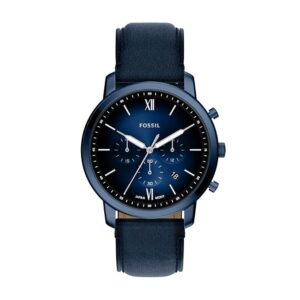 Fossil Neutra Men Quartz Blue Dial Chronograph...