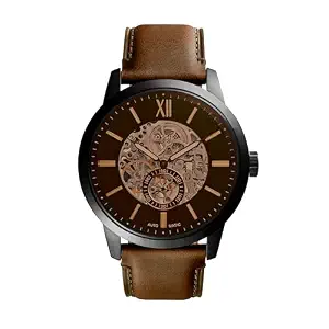 Fossil Townsman Men Automatic Dial Analog Brown...
