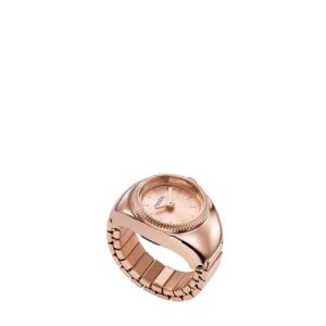 Fossil Watch Ring Women Quartz White Dial Analog...