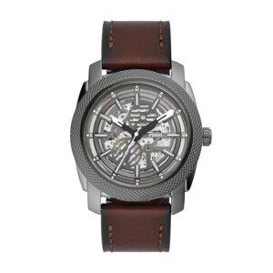 Fossil Machine Men Automatic Grey Dial Analog...