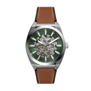 Fossil Everett Men Automatic Green Dial Analog...