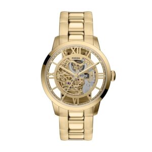 Fossil Townsman Men Automatic Gold Dial Analog...