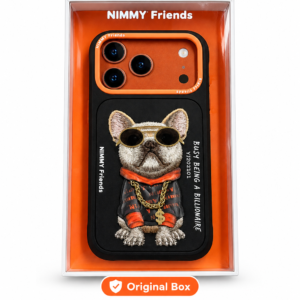 NIMMY Friends Cool Bulldog Phone Case | Premium...