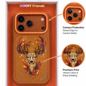 NIMMY FRIENDS Deer Antler Phone Case | Premium...